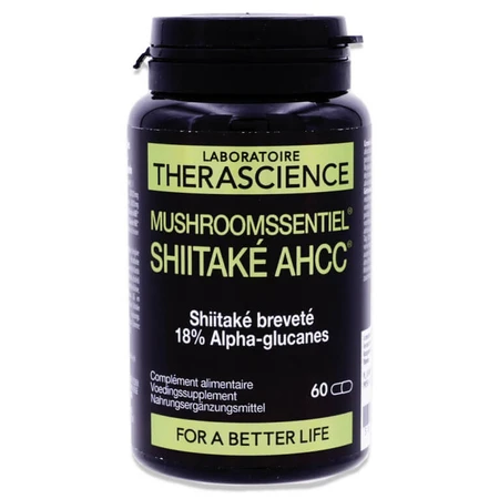 THERASCIENCE MUSHROOMSSENTIEL SHITAKE AHCC 60 CAPSULES
