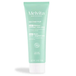 MELVITA NECTAR PUR BIOLOGISCH 3-IN-1 MASKER & SCRUB 75 ML