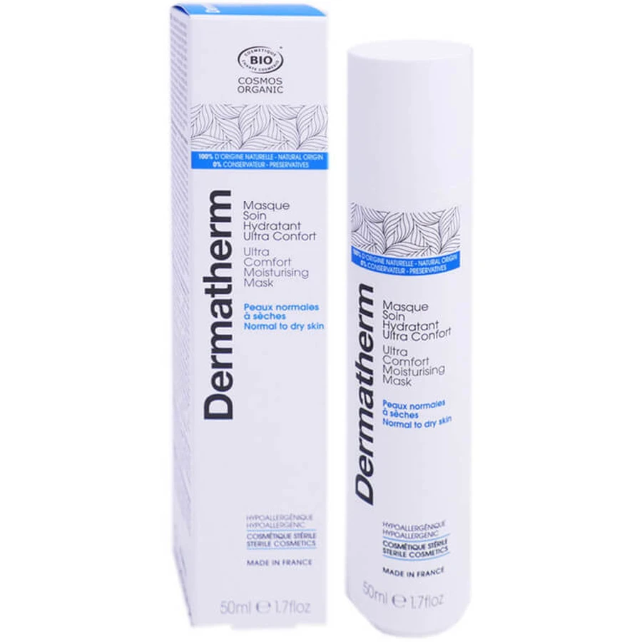 DERMATHERM ULTRA-COMFORT HYDRATEREND GEZICHTSMASKER 50 ML BIOLOGISCH