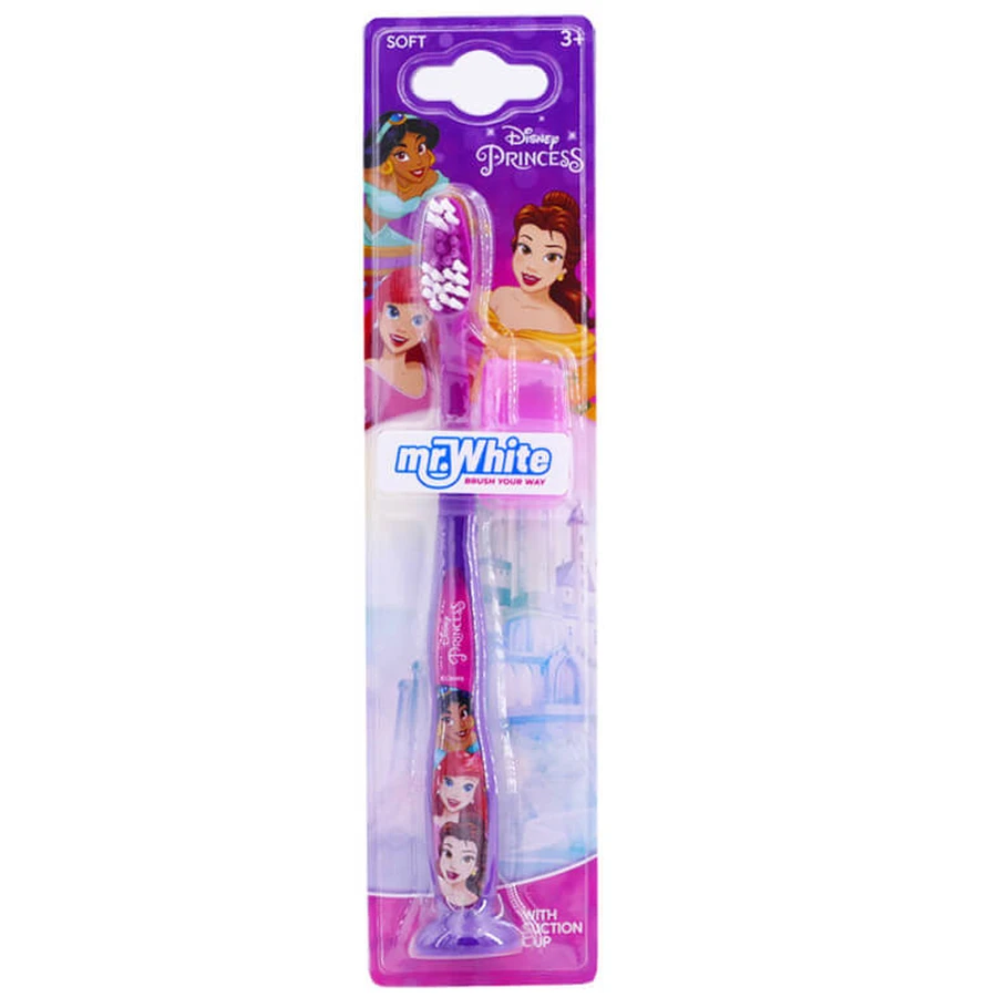 CEPILLO DE DIENTES SUAVE «PRINCESAS DE DISNEY» DE MR WHITE