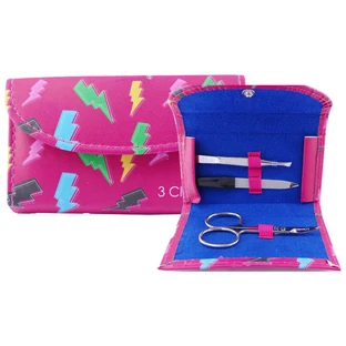 MANICUURSET MET 3 NAGELKNIPPERS EN 3 ACCESSOIRES