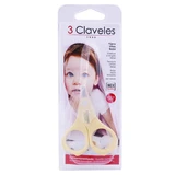 3 CLAVELES BABY-FINGERNAGELSCHEREN