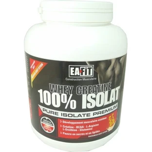 EAFIT WHEY CREATINE 100% ISOLATE GOUT CITRON 750G
