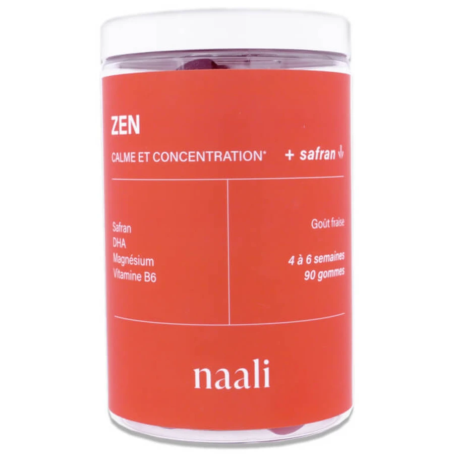 NAALI ZEN: CALM AND FOCUS + SAFFRON 90 GUM TABLETS