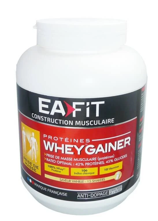 EAFIT WHEYGAINER VANILLA PROTEIN 750G