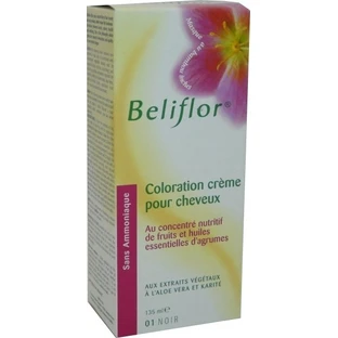 BELIFLOR HAIR COLOR CREAM 01 BLACK 120 ML