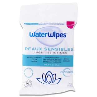 WATERWIPES FOR SENSITIVE SKIN INTIMATE WIPES X10