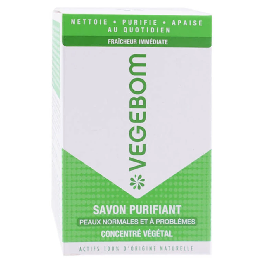 VEGEBOM REINIGENDE ZEEP VOOR DE NORMALE HUID 100 G