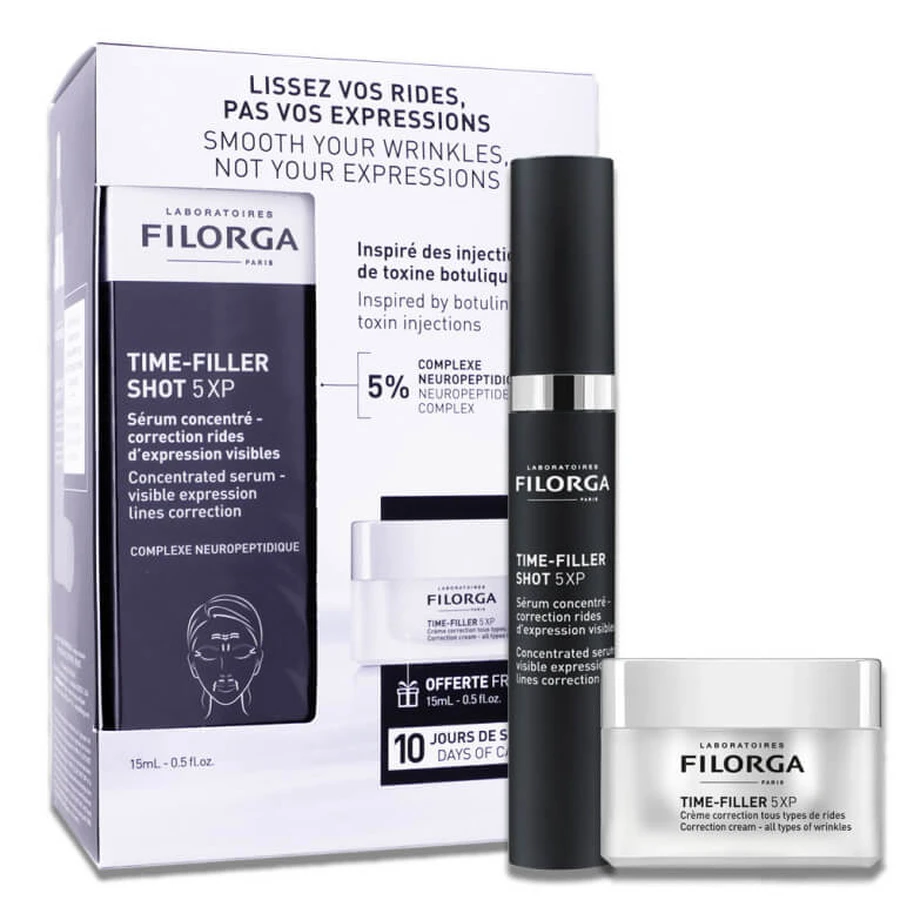 FILORGA TIME FILLER SHOT 5XP + CREMA CORRECTORA DE 15 ML GRATIS