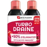 FORTE PHARMA TURBO DRAINE GRANATAPFEL UND HIBISKUS, 2ER-PACK À 500 ML