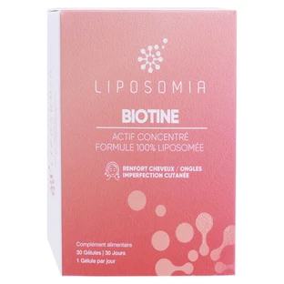 LIPOSOMIA BIOTINA 30 CÁPSULAS