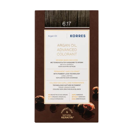 KORRES ACEITE DE ARGÁN PARA EL CABELLO TEÑIDO 6.17