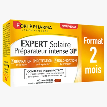 FORTE PHARMA EXPERT SOLAIRE INTENSE PREPARACIÓN 3P 60 COMPRIMIDOS