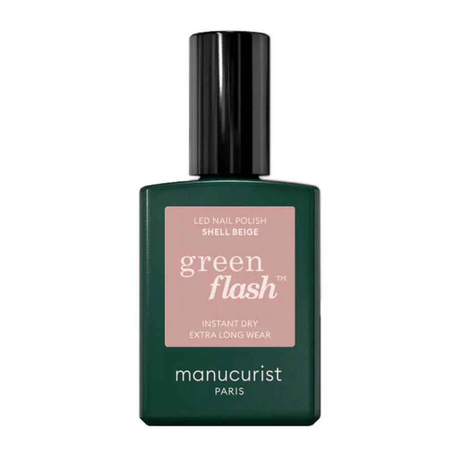 Esmalte de uñas MANUCURIST GREEN FLASH SHELL BEIGE, 15 ml