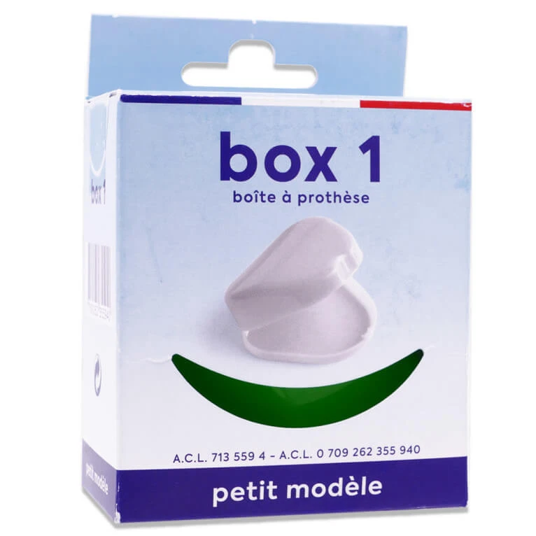 PAPILLI SMALL DENTURE CASE, MODEL BOX 1