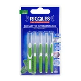 RICQLES 5 HERBRUIKBARE INTERDENTALE BORSTELTJES 0,7 MM