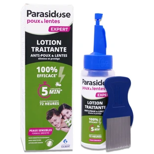 PARASIDOSE LICE & NITS TREATMENT LOTION 200ML + COMB
