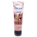 BIORE EXFOLIANTE REDUCTOR DE POROS CON CUARZO ROSA Y CARBÓN VEGETAL 110 ML