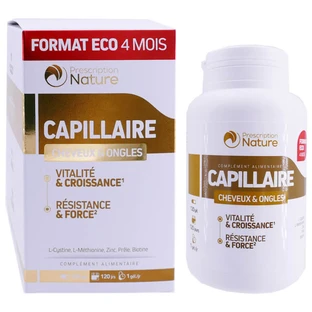PRESCRIPTION NATURE HAIR & NAILS 120 CAPSULES