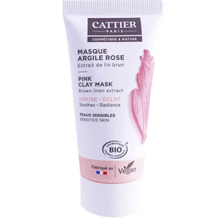 CATTIER BIO-MASKE MIT ROSA TONERDE FÜR EMPFINDLICHE HAUT 30 ML
