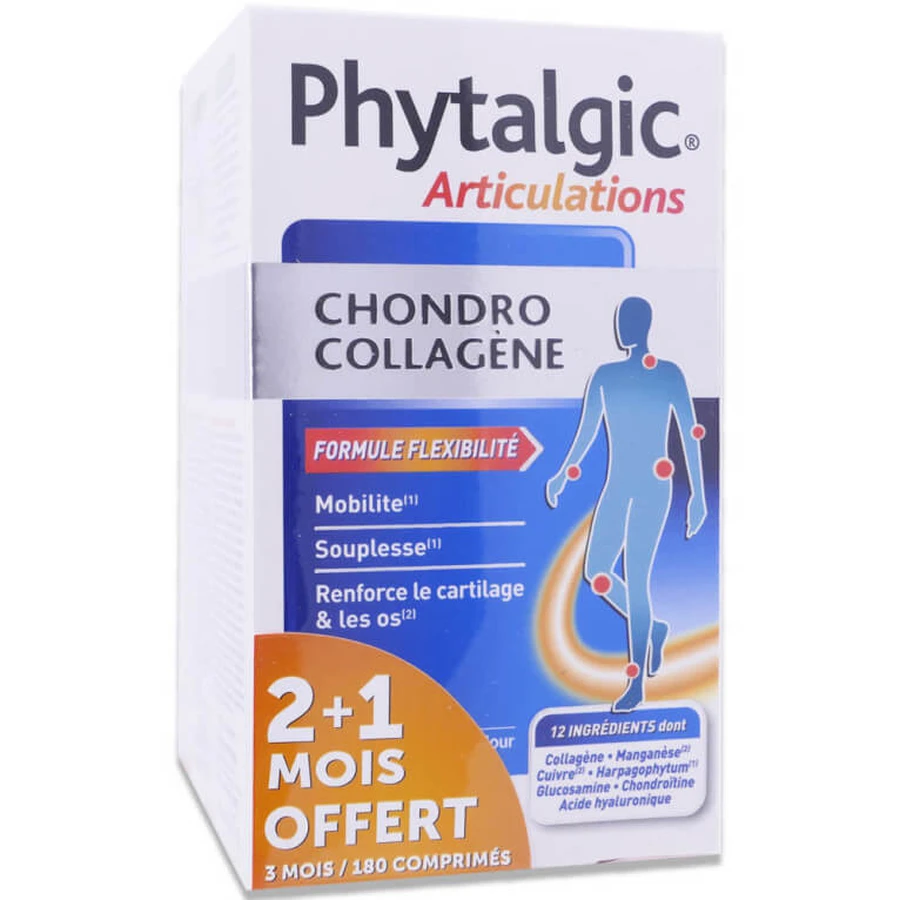 PHYTALGIC JOINTS CHONDRO COLLAGEN 180 TABLETS
