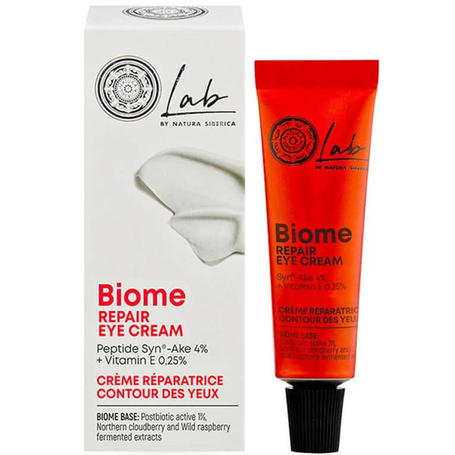 NATURA SIBERICA LAB BIOME CREMA REPARADORA PARA EL CONTORNO DE LOS OJOS 10 ML