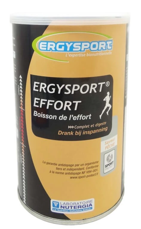 NUTERGIA ERGYSPORT EFFORT PEACH FLAVOR 450G