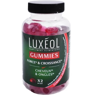 LUXEOL GUMMIES FORCE & CROISSANCE 60 GUMMIES