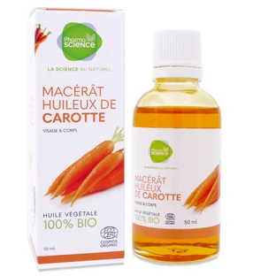 PHARMASCIENCE BIO MACÉRÂT HUILEUX DE CAROTTE 50ML