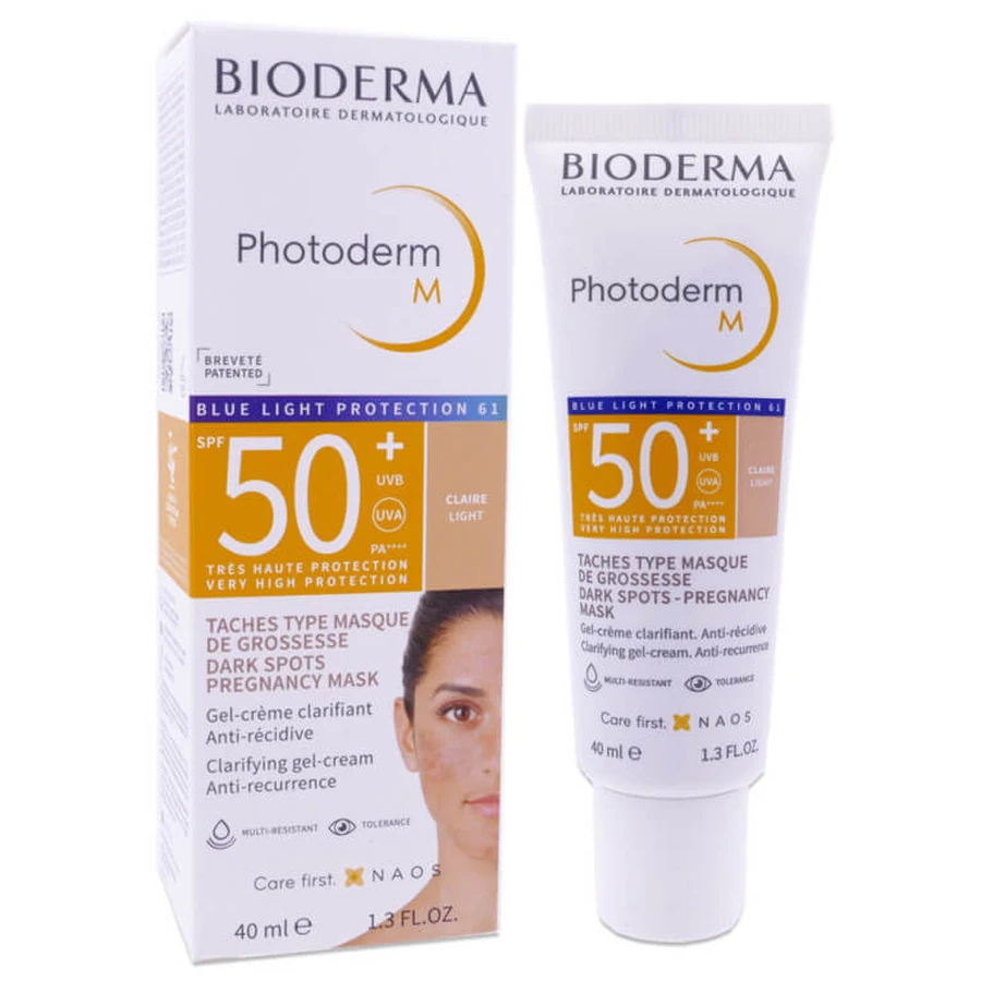 BIODERMA PHOTODERM M VERFRISSENDE GEL-CRÈME SPF 50+ LICHTE TINT 40 ML