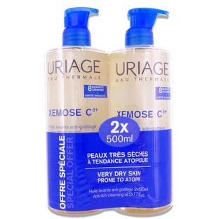 URIAGE XEMOSE REINIGUNGSÖL, 2ER-PACK À 500 ML