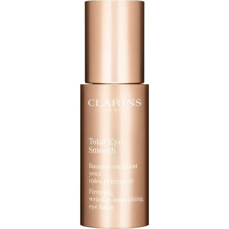 CLARINS TOTAL EYE SMOOTH: BÁLSAMO RELLENADOR DE ARRUGAS Y REAFIRMANTE, 15 ML