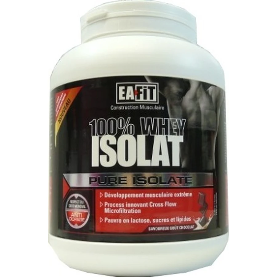 EAFIT PURE ISOLATE 100 % MOLKEISOLAT SCHOKOLADE 750 g