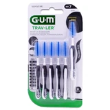 SUNSTAR GUM TRAV-LER 6 ISO 7 INTERDENTAL BRUSHES, 2.6 MM