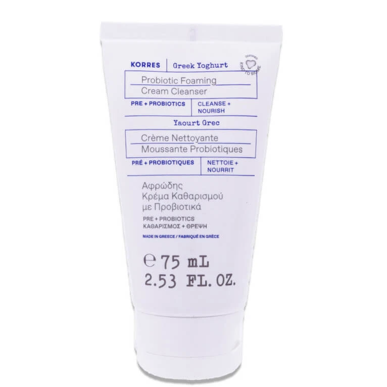 Photos - Facial / Body Cleansing Product Korres FOAMING CLEANSING CREAM 75ML