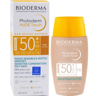 BIODERMA PHOTODERM NUDE TOUCH SPF50+ 40 ML TONO DORADO