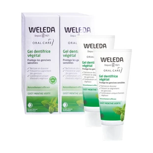 WELEDA BIOLOGISCHE KRUIDENTANDPASTA-GEL, VERPAKKING VAN 2 X 75 ML