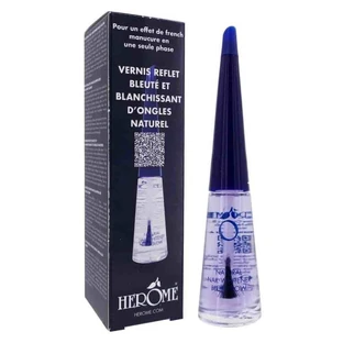 HEROME BLUE-TINTED AND WHITENING NAIL POLISH 10ML