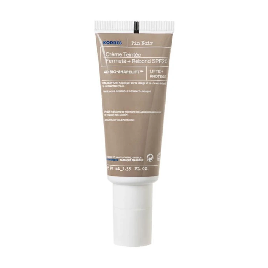 KORRES PIN NOIR CRÈME TEINTÉE SPF20 40ML