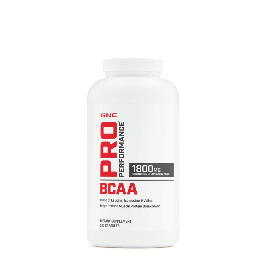 Buy Gnc Pro Performance Bcaa, Bcaa Amino Acids, 240 Cps Gnc Pro Performance Bcaa, Bcaa Amino Acids, 240 Cps