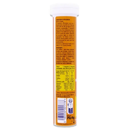 UPSA HYDRAFIZZ HYDRA SABOR A MELOCOTÓN 16 COMPRIMIDOS EFERVESCENTES
