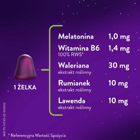 ZzzQuil Natura, jelly candies, 2 x 60 pieces