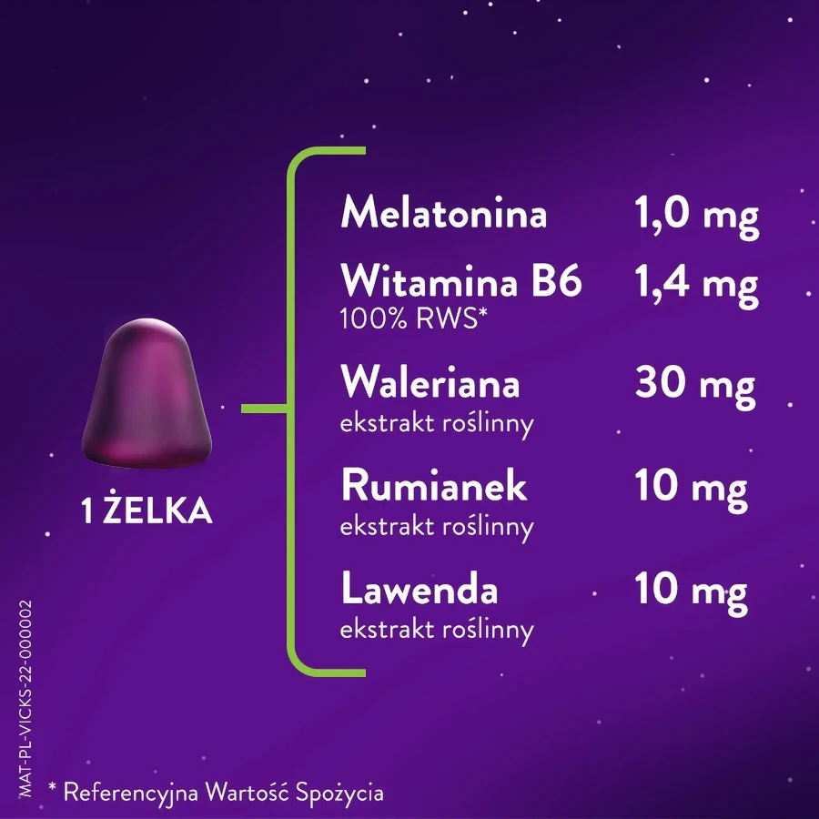 ZzzQuil Natura, jelly candies, 2 x 60 pieces