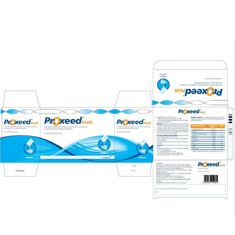 Proxeed Plus, 2 x 30 sobres, AlfaSigma
