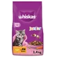 WHISKAS Junior, Kip, droogvoer voor jonge katten, 1,4 kg