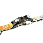 MAX & MOLLY Smart ID Ducklings, hondenhalsband, verstelbaar, polyester, blauw, trident-gesp, S