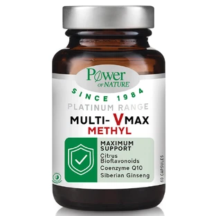 Power Health Multi-Vmax Metil, 60 cápsulas