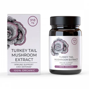 Endoca Turkey Tail-paddenstoelenextract 310 mg, 30 capsules