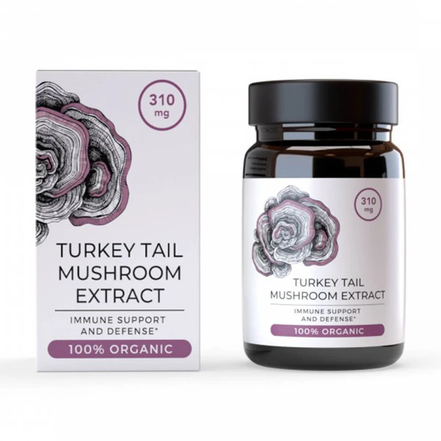 Endoca Turkey Tail-paddenstoelenextract 310 mg, 30 capsules
