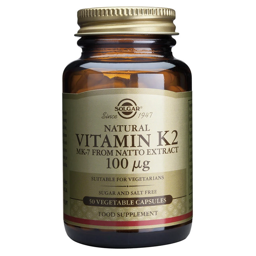 Solgar Vitamine K2 100 μg 50 capsules